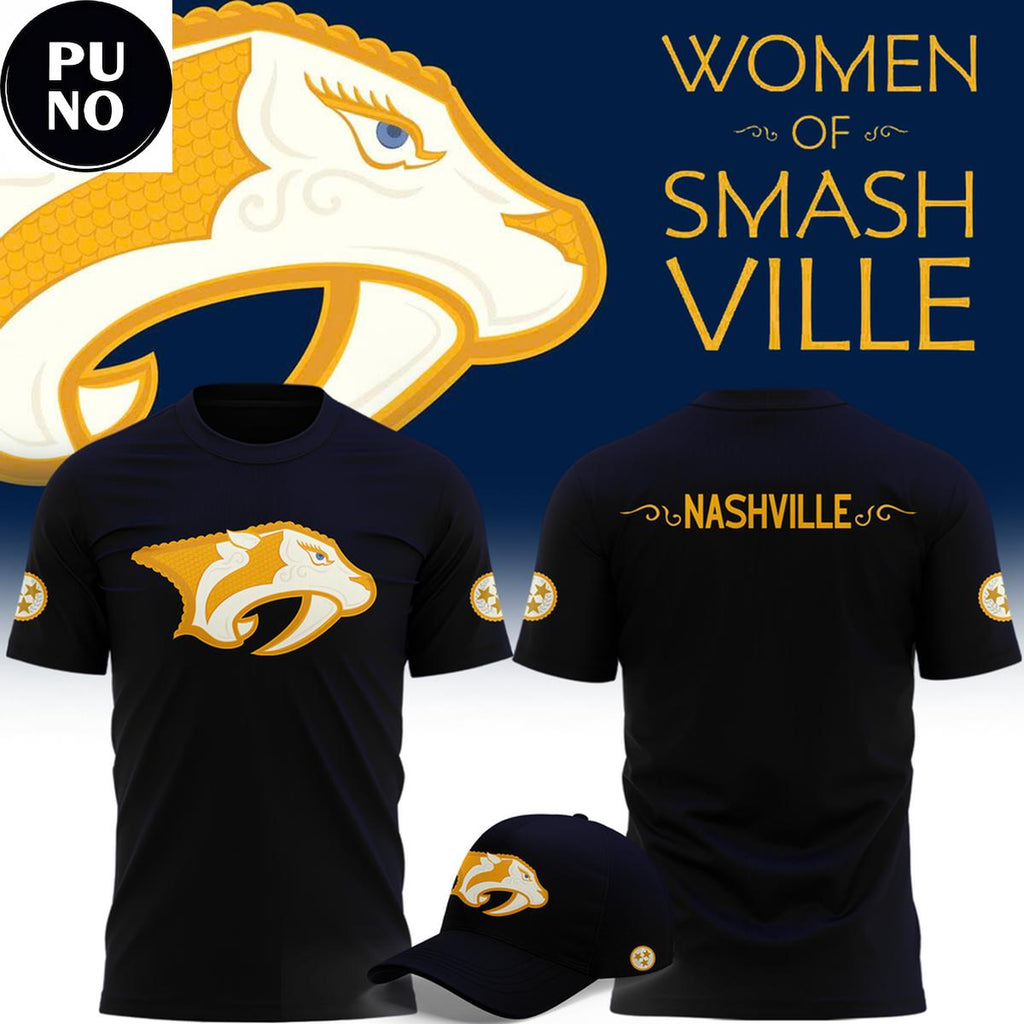 Nashville Predators Women of Smashville Night 2026 Nashville Hoodie Shirt