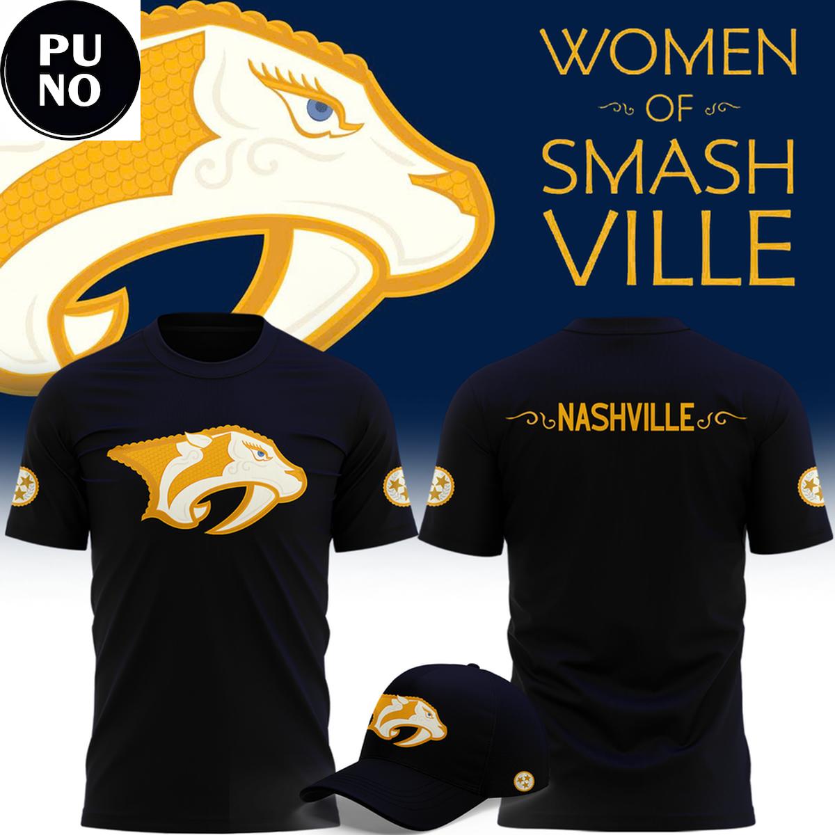Nashville Predators Women of Smashville Night 2026 Nashville Hoodie Shirt