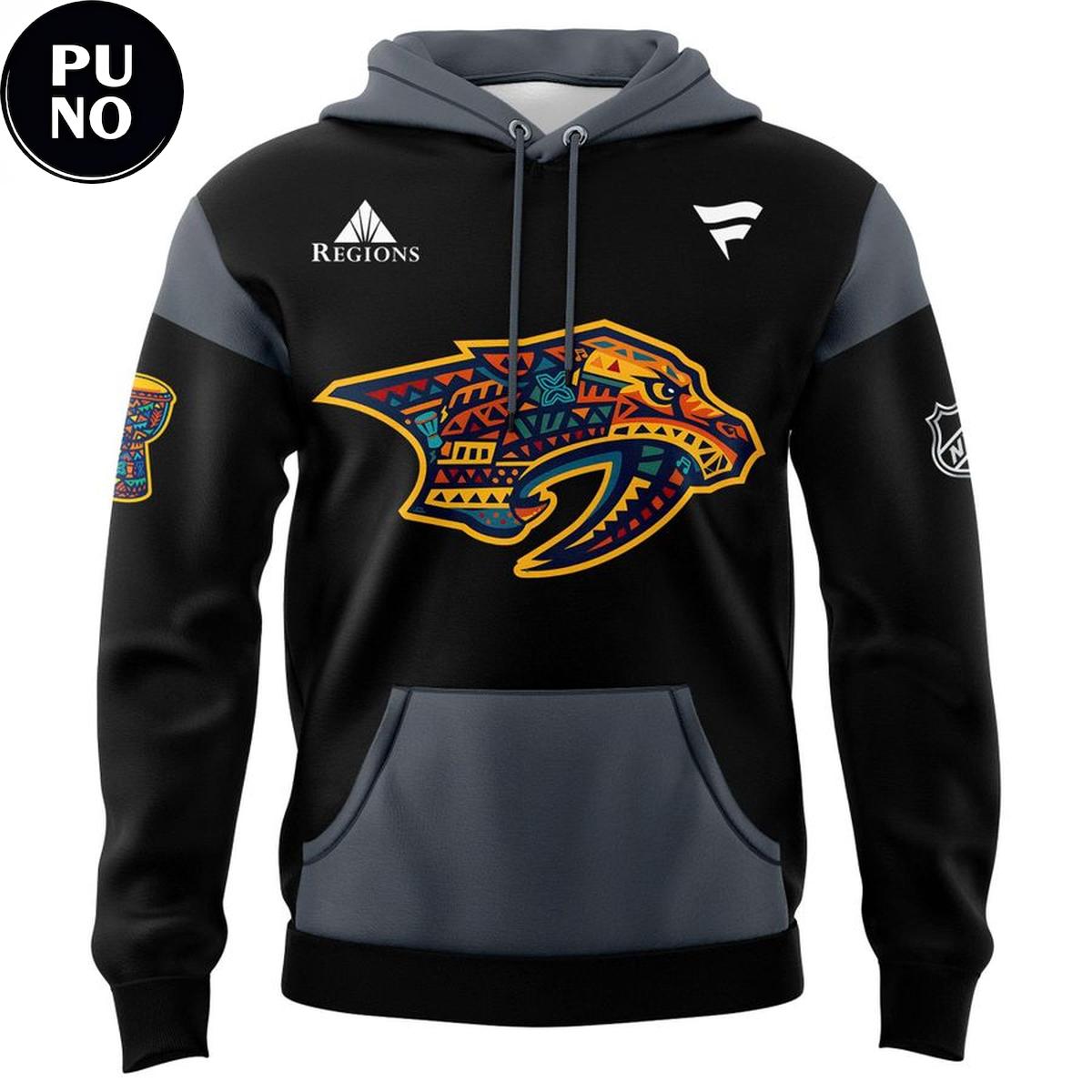Nashville Predators x Black Music Heritage Night 2026 Hoodie