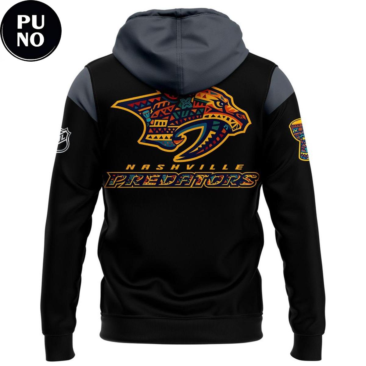 Nashville Predators x Black Music Heritage Night 2026 Hoodie