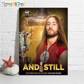 Nathan Frazer And Still WWE NXT Heritage Cup In NXT Gold Rush Wall Art Poster Canvas