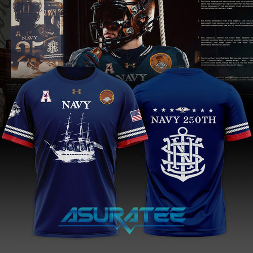 Navy Midshipmen 250th Anniversary Uniform Shirt