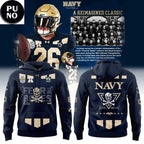 Navy Under Armour 100th Anniversary 2026 Fear The Bones Hoodie