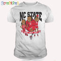 Nc State Basketball Why Not Us Caricatures T Shirt