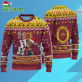 Ncaa Iowa State Cyclones Football Ho Ho Ho Ugly Christmas Sweater