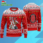 Ncaa Nc State Wolfpack Football Ho Ho Ho Ugly Christmas Sweater