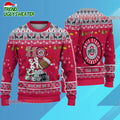Ncaa Ohio State Buckeyes Football Ho Ho Ho Ugly Christmas Sweater