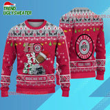 Ncaa Ohio State Buckeyes Football Ho Ho Ho Ugly Christmas Sweater