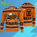 Ncaa Oklahoma State Cowboys Logo Team Football Custom Christmas Ugly Sweater