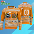 Ncaa Tennessee Volunteers Logo Team Football Custom Christmas Ugly Sweater