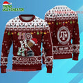 Ncaa Texas A&ampm Aggies Football Ho Ho Ho Ugly Christmas Sweater