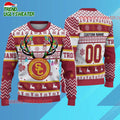 Personalized Ncaa Usc Trojans Special Reindeer Light Ugly Christmas Sweater
