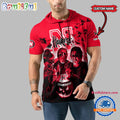 Nebraska Cornhuskers Horror Characters Essential Halloween Sleeveless Hoodie
