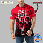 Nebraska Cornhuskers Horror Characters Essential Halloween Sleeveless Hoodie