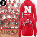 Nebraska Cornhuskers Softball 2026 Big Ten Regular Season Champions Hoodie Shirt
