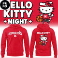 Nebraska Cornhuskers x Hello Kitty Red 2026 Hoodie T-Shirt