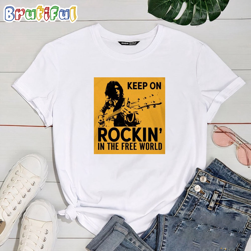 Neil Young Keep On T Shirt