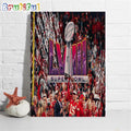 Never A Doubt Patrick Mahomes Is The Winner Super Bowl LVIII Poster Canvas