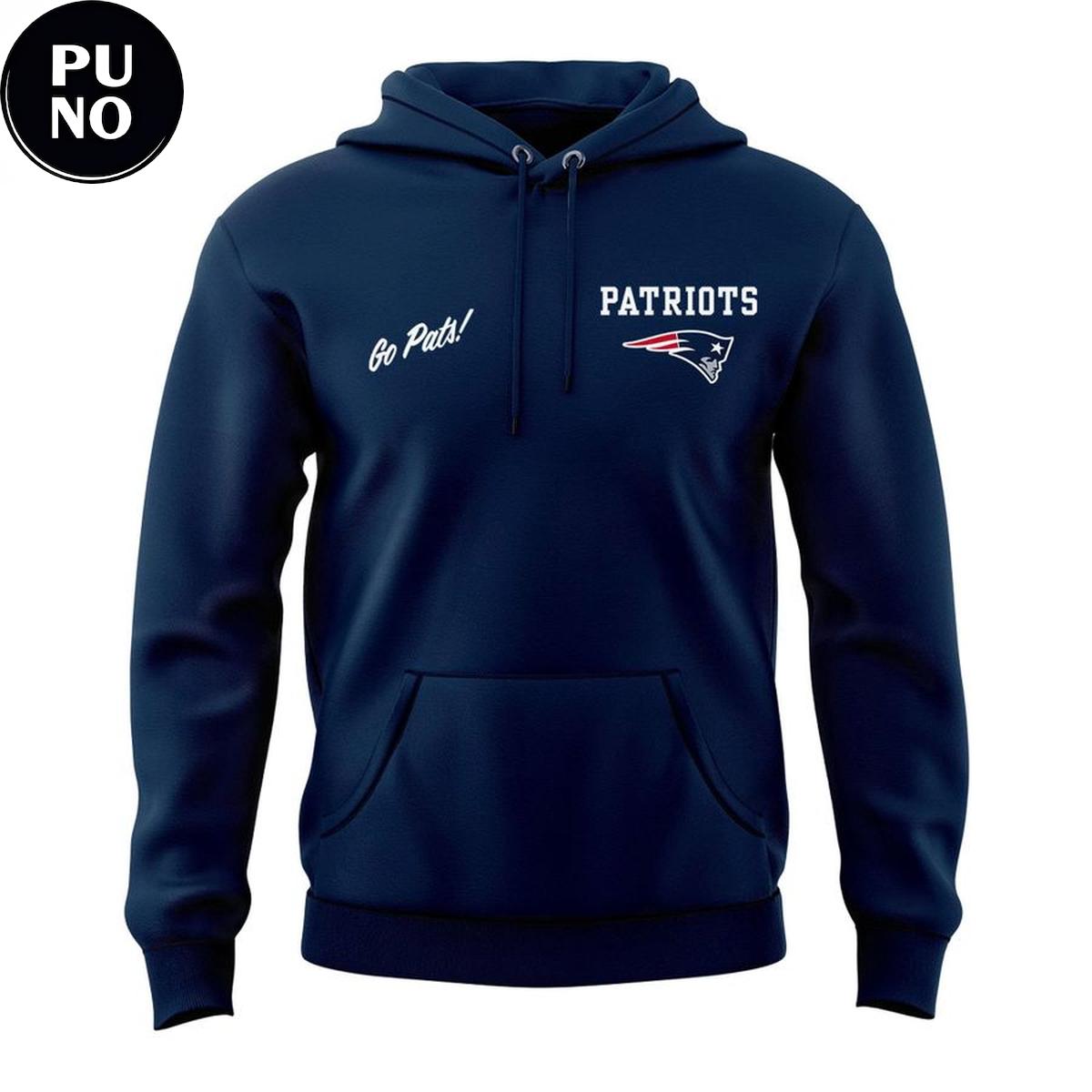 New England Patriots 3x Super Bowl Champions Hoodie Shirt