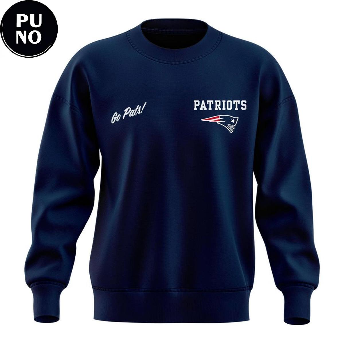 New England Patriots 3x Super Bowl Champions Hoodie Shirt