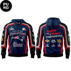 New England Patriots 7 Times Super Bowl Champions Hoodie T-Shirt