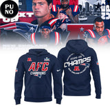New England Patriots AFC Champions 25-26 Hoodie Shirt