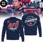 New England Patriots AFC Champions 25-26 Hoodie Shirt