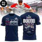 New England Patriots AFC Champions Super Bowl LX Bound Hoodie T-Shirt