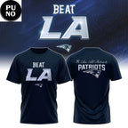New England Patriots Beat LA Moment 2026 Hoodie T-Shirt