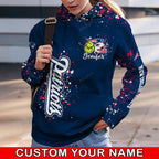 Custom NFL New England Patriots Hoodie Leggings The Grinch Hoodie Rock Paper Scissors Throat Punch I Win