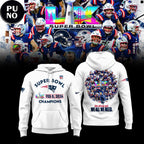 New England Patriots Super Bowl LX Champions 2026 Hoodie T-Shirt