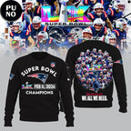 New England Patriots Super Bowl LX Champions 2026 Hoodie T-Shirt