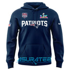 New England Patriots Super Bowl LX & United States 250th Hoodie