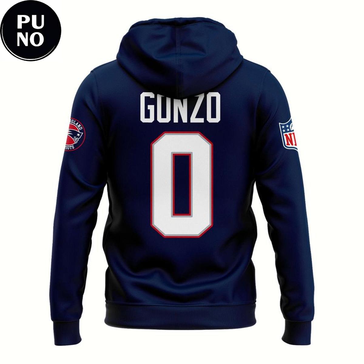 New England Patriots x Christian “Gonzo” Gonzalez 2026 Hoodie T-Shirt