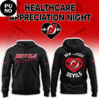 New Jersey Devils Healthcare Appreciation Night 2026 Hoodie T-Shirt