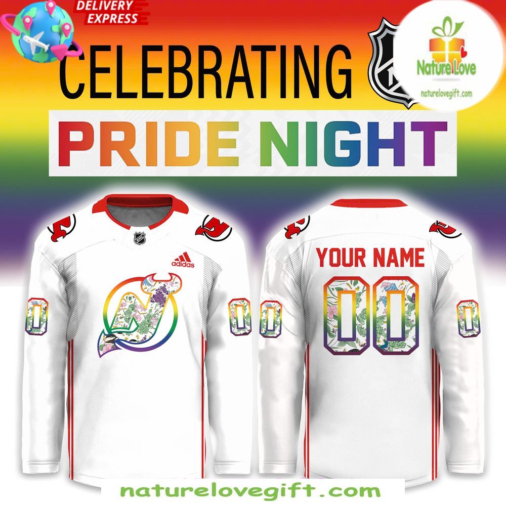New Jersey Devils 2026 Pride Night Hockey Jersey NHL