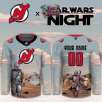 New Jersey Devils Star Wars Night 2026 Limited Personalized Hockey Jersey