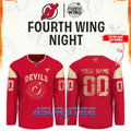 New Jersey Devils x Fourth Wing Night 2026 Hockey Jersey