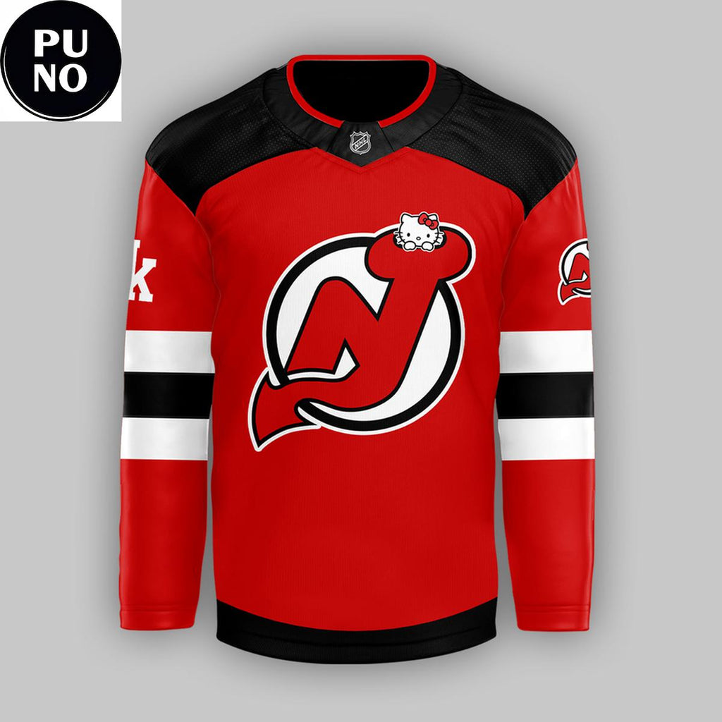 New Jersey Devils x Hello Kitty Night 2026 Hockey Jersey