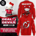New Jersey Devils x Hello Kitty Night 2026 Hoodie T-Shirt