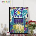 New Kids On The Block June 25 2024 Starlight Theatre Kansas City MO Wall Art Poster Canvas