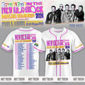 New Kids On The Block Magic Summer Tour 2024 Baseball Jersey, New Kids On The Block Music Band Jersey