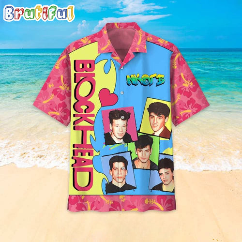 New Kids On The Block Summer Tour 2024 Hawaiian Shirt