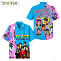 New Kids On The Block Summer Tour 2024 Hawaiian Shirt, New Kids On The Block Aloha Shirt