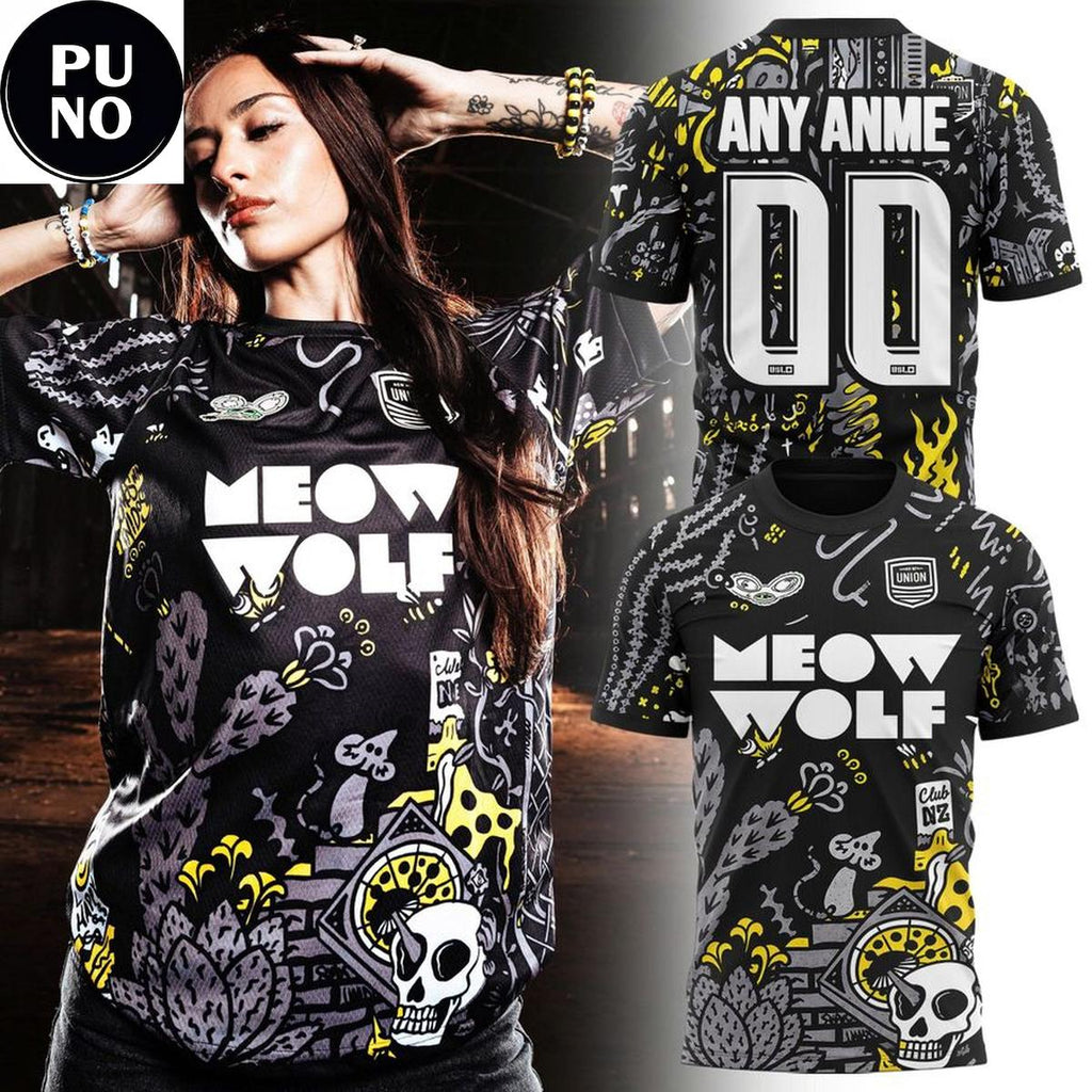 New Mexico United Soccer x Meow Wolf 2026 Doodle Art Personalized Shirt