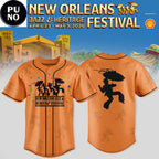 New Orleans Jazz Heritage Festival 2026 Baseball Jersey
