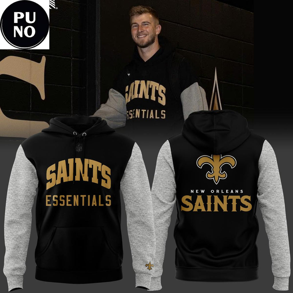 New Orleans Saints 2026 Essentials Hoodie Shirt