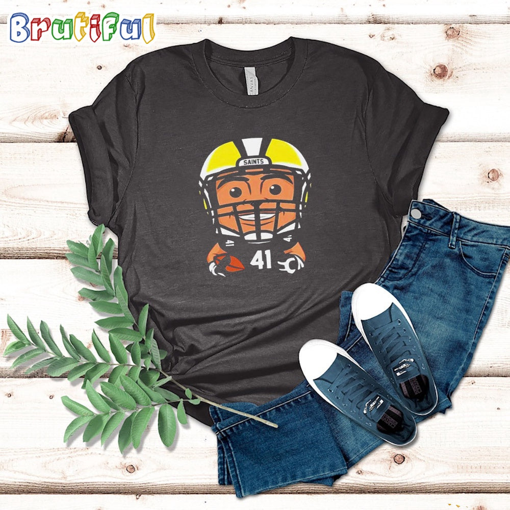 New Orleans Saints Alvin Kamara No 28 Chibi T Shirt