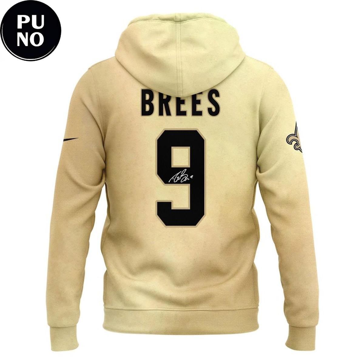New Orleans Saints Drew Brees Hall of Fame Class of 2026 Hoodie T-Shirt
