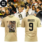 New Orleans Saints Drew Brees Hall of Fame Class of 2026 Hoodie T-Shirt